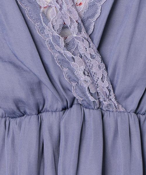 Another Edition（アナザーエディション）の「サテンレースワンピース（ワンピース・レディース・ベージュ/ピンク/ブラック/パープル・FREE）」の22枚目の写真