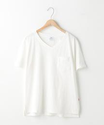 coen | USAコットンVネックTシャツ(Tシャツ/カットソー)