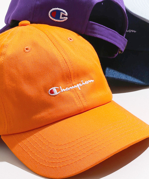 Champion（チャンピオン）の「∴WEGO/Champion LOWキャップ（キャップ・メンズ・ブラック系その他/ホワイト/オレンジ/ブラック/ダークインディゴブルー/パープル/ライトインディゴブルー/ネイビー/ベージュ/インディゴブルー/ライム/ライトパープル/サックスブルー/ライトピンク・FREE）」の14枚目の写真