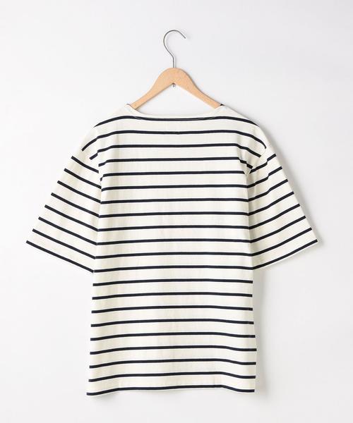 coen（コーエン）の「バスクビッグシルエットT（Tシャツ/カットソー・メンズ・マスタード/ネイビー・LARGE/MEDIUM）」の3枚目の写真