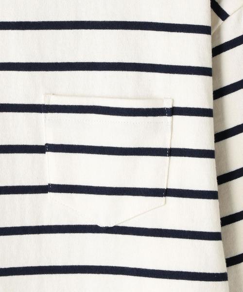 coen（コーエン）の「バスクビッグシルエットT（Tシャツ/カットソー・メンズ・マスタード/ネイビー・LARGE/MEDIUM）」の7枚目の写真