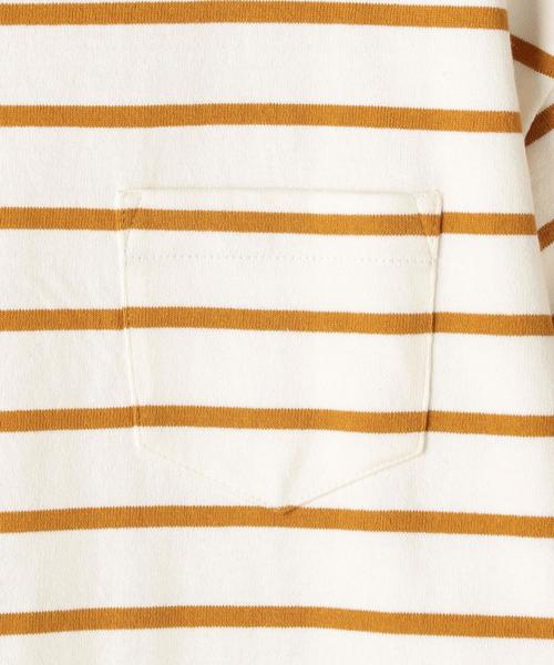 coen（コーエン）の「バスクビッグシルエットT（Tシャツ/カットソー・メンズ・マスタード/ネイビー・LARGE/MEDIUM）」の9枚目の写真