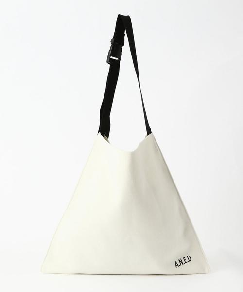 Another Edition(アナザーエディション)の「ロゴショルダーバッグ(ショルダーバッグ・レディース・オフホワイト/ブラック/グレー/オレンジ・FREE)」の7枚目の写真