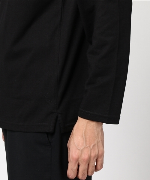 WEGO（ウィゴー）の「WEGO/ThermoStorageVネックカットソー（Tシャツ/カットソー・メンズ・ワイン/ネイビー/ブラック/ホワイト/ベージュ・MEDIUM/LARGE/SMALL）」の21枚目の写真