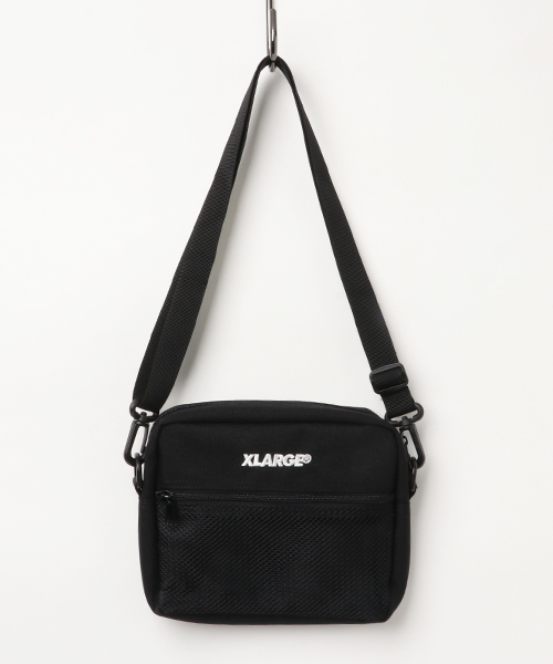 XLARGE（エクストララージ）の「PATCHED SHOULDER BAG（ショルダーバッグ・メンズ・ライトブルー/ブラック/オリーブ・ONE SIZE）」の2枚目の写真