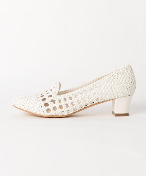 green label relaxing（グリーンレーベルリラクシング）の「D メッシュパンプス 4.0（パンプス・レディース・ホワイト/ブラック/ベージュ・23cm/22.5cm/23.5cm/24cm/24.5cm）」の4枚目の写真