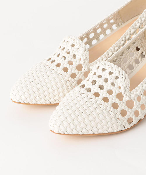 green label relaxing（グリーンレーベルリラクシング）の「D メッシュパンプス 4.0（パンプス・レディース・ホワイト/ブラック/ベージュ・23cm/22.5cm/23.5cm/24cm/24.5cm）」の7枚目の写真