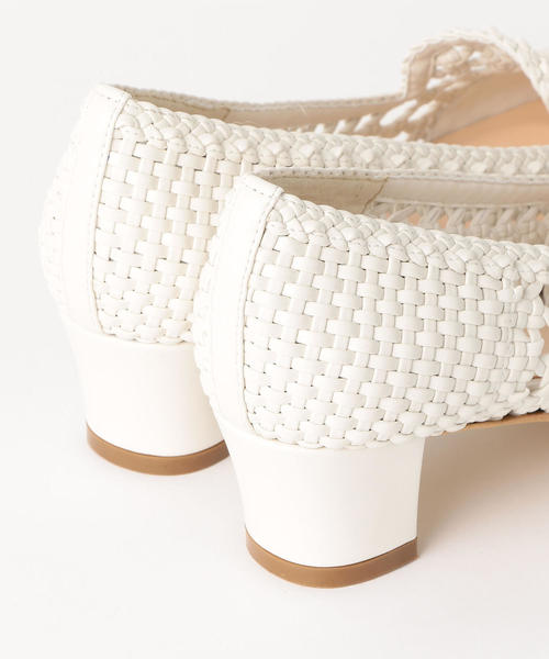 green label relaxing（グリーンレーベルリラクシング）の「D メッシュパンプス 4.0（パンプス・レディース・ホワイト/ブラック/ベージュ・23cm/22.5cm/23.5cm/24cm/24.5cm）」の8枚目の写真