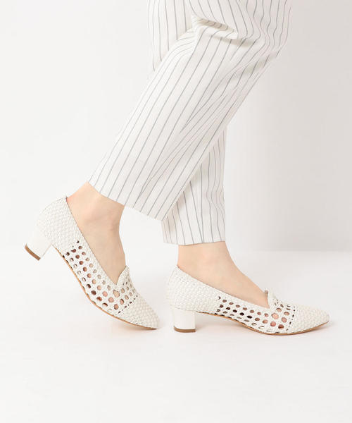 green label relaxing（グリーンレーベルリラクシング）の「D メッシュパンプス 4.0（パンプス・レディース・ホワイト/ブラック/ベージュ・23cm/22.5cm/23.5cm/24cm/24.5cm）」の9枚目の写真