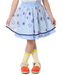 apres les cours | カラー刺繍テキスタイルスカート(スカート)