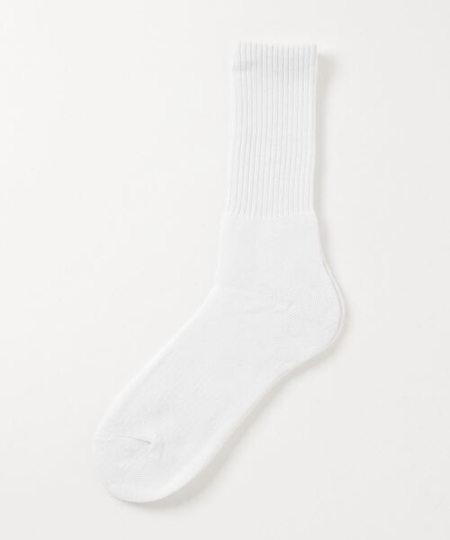 VIBGYOR（ヴィブジョー）の「シンプルリブスポーツソックス（ソックス/靴下・メンズ・ホワイト/ブラック/グレー・FREE）」の2枚目の写真