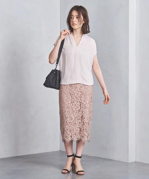 お値下げ　ユナイテッドアローズ　フレンチブラウス　【ほぼ未使用】 UNITED ARROWS（ユナイテッドアローズ）の「○UBCB エアリー V