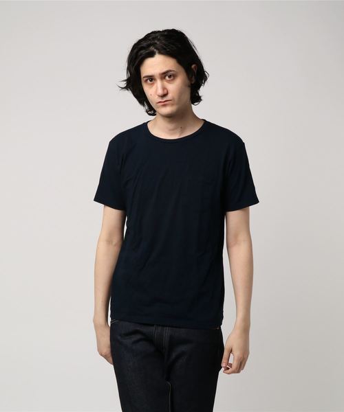 HANES(ヘインズ)の「【Hanes/ヘインズ】メンズ ポケット付きTシャツ ヘインズスポーツウェア ヘインズ(Tシャツ/カットソー・メンズ・その他5/ライム/ブラック/ロイヤルブルー/ダークネイビー/オフホワイト/ベージュ/スカイブルー・SMALL/LARGE/MEDIUM/X-SMALL)」の7枚目の写真