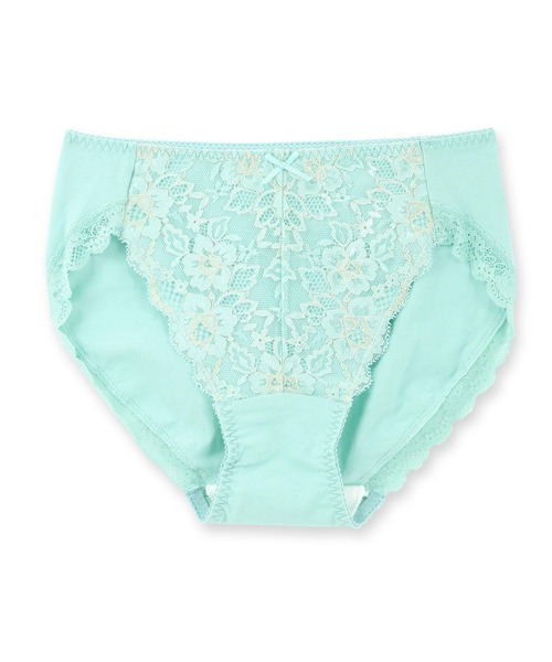 fran de lingerie（フランデランジェリー）の「fran SanitaryShorts サニタリーショーツ レギュラーウィング対応（ショーツ・レディース・サックスブルー/グレー/ネイビー/ピンク/クリアブラック/ミント/サーモンピンク/ブラック/ダークブルー・L/M/LL/S/3L）」の5枚目の写真