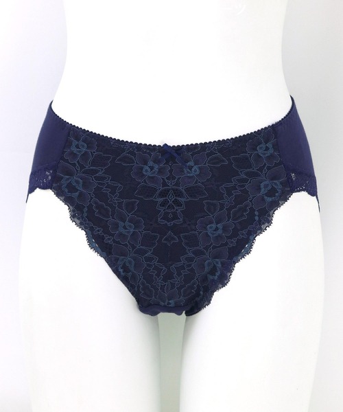 fran de lingerie（フランデランジェリー）の「fran SanitaryShorts サニタリーショーツ レギュラーウィング対応（ショーツ・レディース・サックスブルー/グレー/ネイビー/ピンク/クリアブラック/ミント/サーモンピンク/ブラック/ダークブルー・L/M/LL/S/3L）」の15枚目の写真
