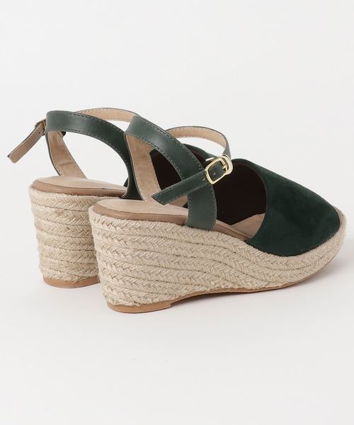 ikka（イッカ）の「ノンストジュートサンダル（サンダル・レディース・ブラック/オレンジ/グリーン・L/M）」の5枚目の写真