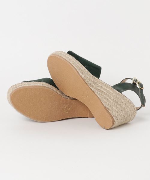 ikka（イッカ）の「ノンストジュートサンダル（サンダル・レディース・ブラック/オレンジ/グリーン・L/M）」の4枚目の写真