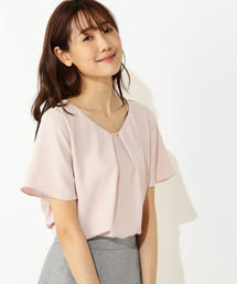 NATURAL BEAUTY BASIC | ポインテッドゴールドブラウス(シャツ/ブラウス)