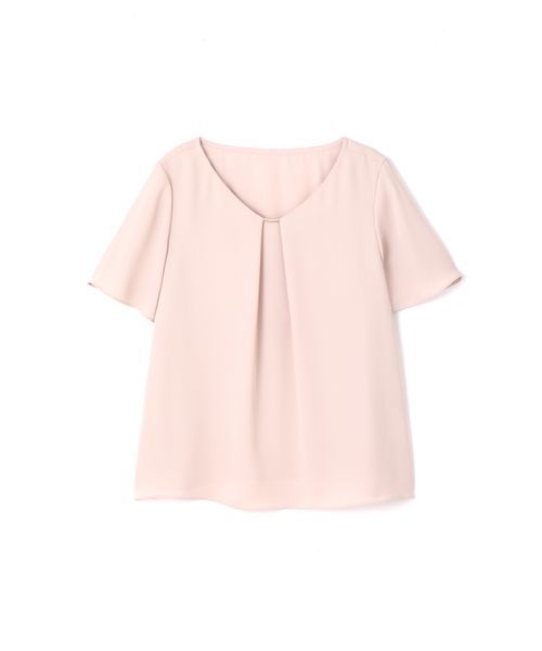 NATURAL BEAUTY BASIC（ナチュラルビューティーベーシック）の「ポインテッドゴールドブラウス（シャツ/ブラウス・レディース・オフホワイト/ピンク/ネイビー・LARGE/MEDIUM/SMALL）」の9枚目の写真