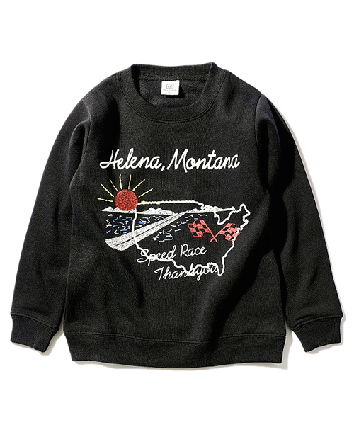 devirock（デビロック）の「全20柄 プリント裏起毛長袖スウェットトレーナー（スウェット・キッズ・その他14/その他15/その他16/その他17/その他18/その他19/その他20/その他1/その他2/その他3/その他4/その他5/その他6/その他7/その他8/その他9/その他10/その他11/その他12/その他13・100cm/110cm/130cm/140cm/80ｃｍ/90cm/120cm/150cm/160cm）」の3枚目の写真