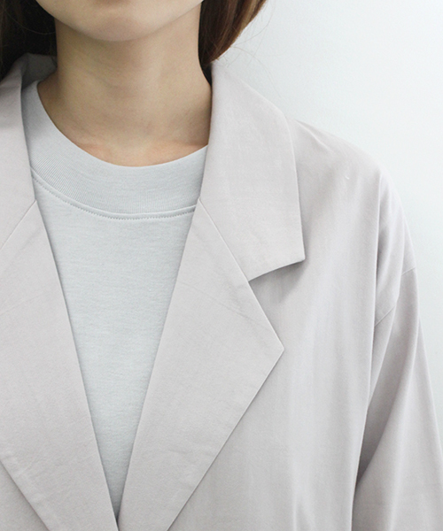 Kastane(カスタネ)の「Kastane magazine jacket(その他アウター・レディース・ライトグレー/チャコールグレー/カーキ・FREE)」の20枚目の写真