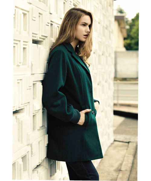 Kastane(カスタネ)の「Kastane magazine jacket(その他アウター・レディース・ライトグレー/チャコールグレー/カーキ・FREE)」の15枚目の写真