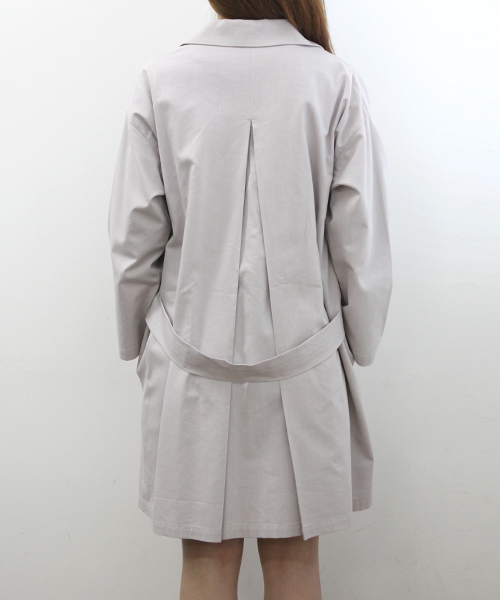 Kastane(カスタネ)の「Kastane magazine jacket(その他アウター・レディース・ライトグレー/チャコールグレー/カーキ・FREE)」の6枚目の写真