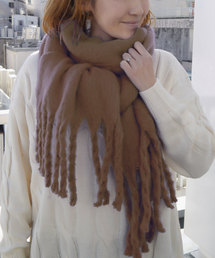 CORNERS | 三つ編みフリンジマフラー(マフラー)