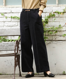 VIS | コーデュロイセミワイドパンツ(その他パンツ)