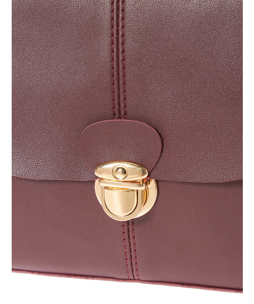 Edit Sheen（エディットシーン）の「フラップショルダーバッグ（ショルダーバッグ・レディース・ブラック/グレー/ボルドー・FREE）」の7枚目の写真