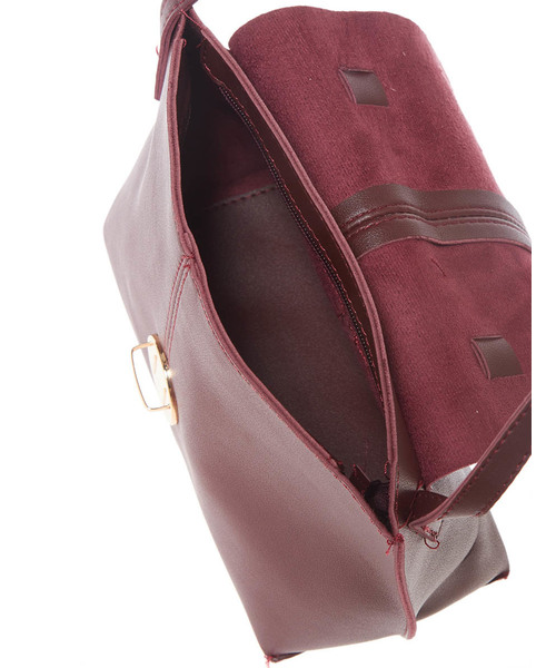 Edit Sheen（エディットシーン）の「フラップショルダーバッグ（ショルダーバッグ・レディース・ブラック/グレー/ボルドー・FREE）」の8枚目の写真