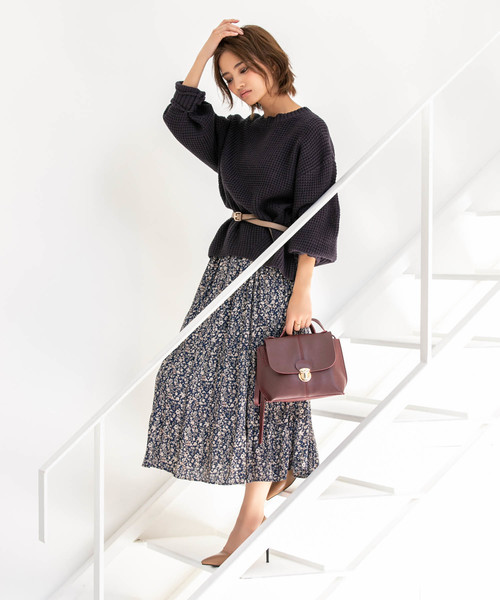 Edit Sheen（エディットシーン）の「フラップショルダーバッグ（ショルダーバッグ・レディース・ブラック/グレー/ボルドー・FREE）」の12枚目の写真