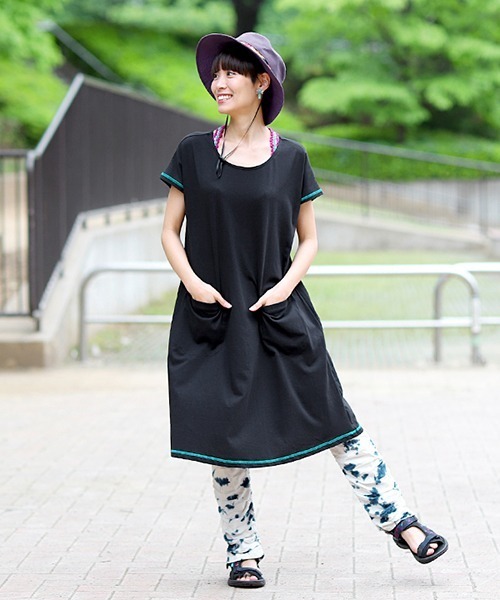 セール ワンピース カラフルクロシェワンピース ワンピース チチカカ チチカカ のファッション