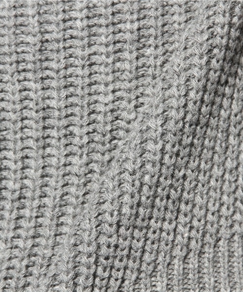 Kastane（カスタネ）の「リブタートルPO（ニット/セーター・レディース・グレー/アイボリー・FREE）」の8枚目の写真