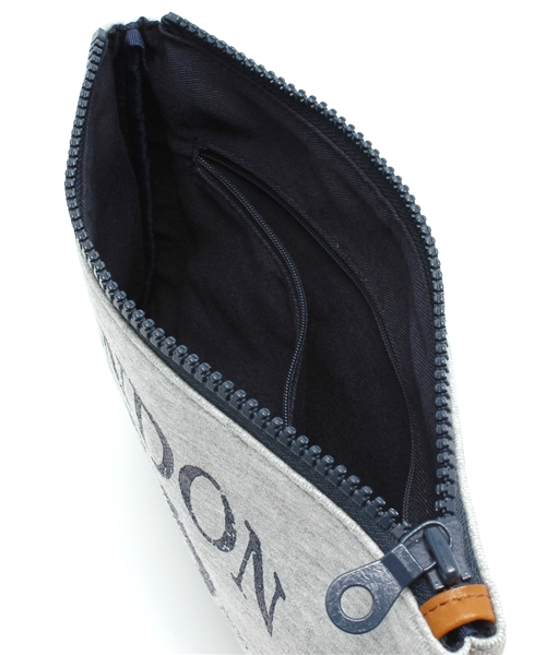 Ray BEAMS（レイビームス）の「◎Ray BEAMS / スウェット クラッチバッグ（クラッチバッグ・レディース・グレー/グリーン/ブルー/ネイビー・ONE SIZE）」の8枚目の写真