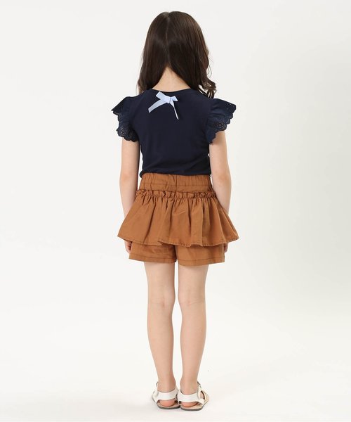 apres les cours(アプレレクール)の「フリルキュロットパンツ(その他パンツ・キッズ・ブラウン/ドット/その他3・130/110/100/120/90/80/140)」の15枚目の写真