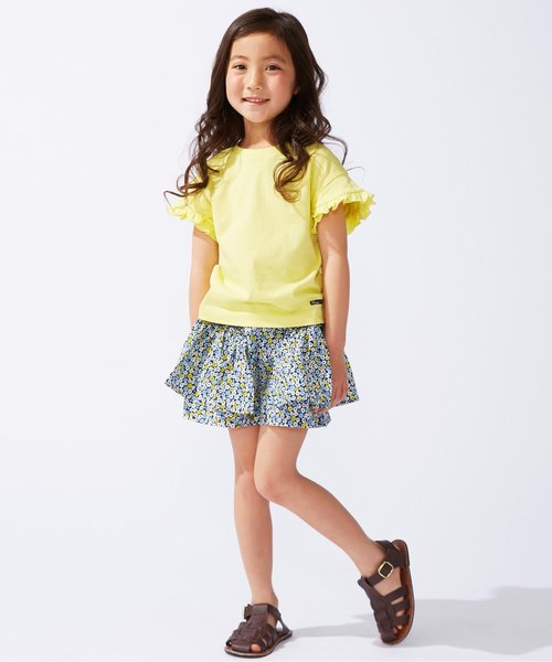 apres les cours(アプレレクール)の「フリルキュロットパンツ(その他パンツ・キッズ・ブラウン/ドット/その他3・130/110/100/120/90/80/140)」の13枚目の写真