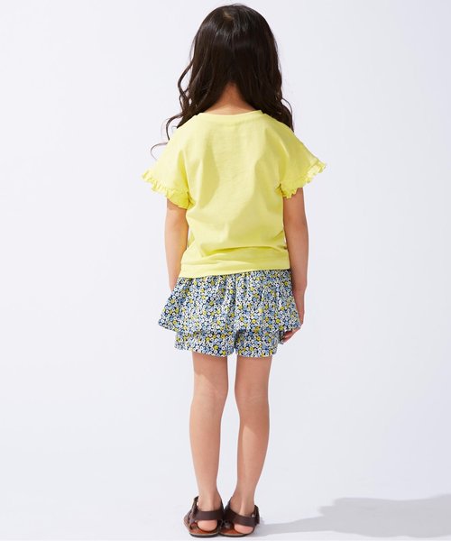 apres les cours(アプレレクール)の「フリルキュロットパンツ(その他パンツ・キッズ・ブラウン/ドット/その他3・130/110/100/120/90/80/140)」の8枚目の写真