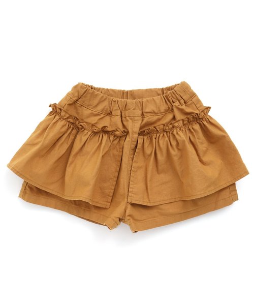 apres les cours(アプレレクール)の「フリルキュロットパンツ(その他パンツ・キッズ・ブラウン/ドット/その他3・130/110/100/120/90/80/140)」の7枚目の写真