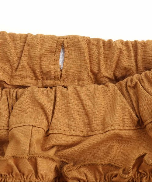 apres les cours(アプレレクール)の「フリルキュロットパンツ(その他パンツ・キッズ・ブラウン/ドット/その他3・130/110/100/120/90/80/140)」の10枚目の写真