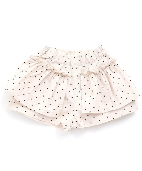 apres les cours(アプレレクール)の「フリルキュロットパンツ(その他パンツ・キッズ・ブラウン/ドット/その他3・130/110/100/120/90/80/140)」の16枚目の写真