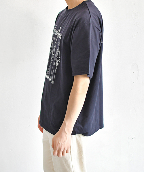 PairPair（ペアペア）の「男の子＆女の子アソートプリントTシャツ(ユニセックスアイテム)（Tシャツ/カットソー・レディース・ベージュ/ホワイト/ネイビー/ブルー/ライトベージュ/ホワイト系その他・FREE）」の12枚目の写真