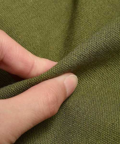 MinoriTY(マイノリティ)の「綿麻ビッグシルエットプルオーバーシャツ(Tシャツ/カットソー・メンズ・ブラック/ベージュ/ネイビー/カーキ/チャコール・M/L)」の19枚目の写真