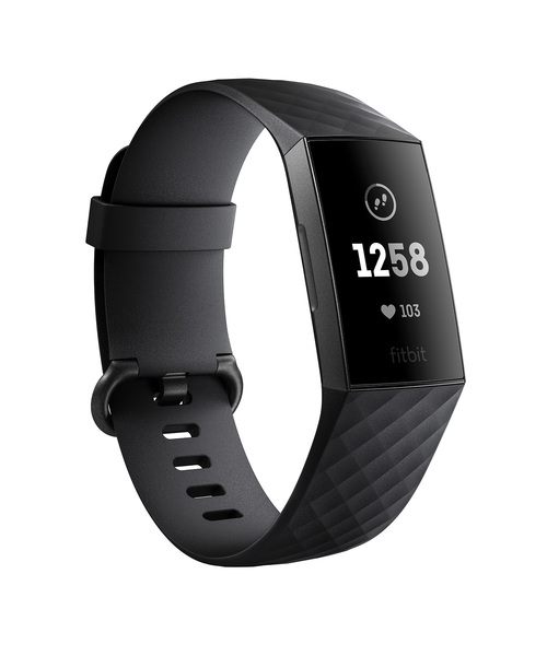 Fitbit（フィットビット）の「【Fitbit】フィットビット フィットネストラッカー charge3（アナログ腕時計・レディース・ブラック/ブルーグレー・FREE）」の7枚目の写真