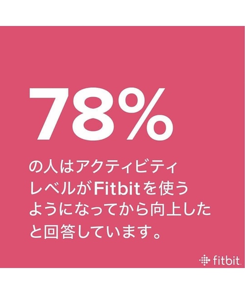 Fitbit（フィットビット）の「【Fitbit】フィットビット フィットネストラッカー charge3（アナログ腕時計・レディース・ブラック/ブルーグレー・FREE）」の19枚目の写真