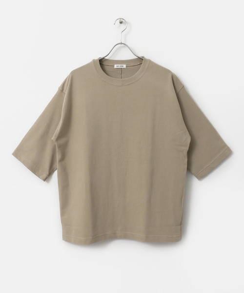 FORK&SPOON(フォークアンドスプーン)の「FORK&SPOON ヘビーウェイト天竺 5分袖Tシャツ(Tシャツ/カットソー・メンズ・ベージュ/バーガンディー・4/5)」の10枚目の写真
