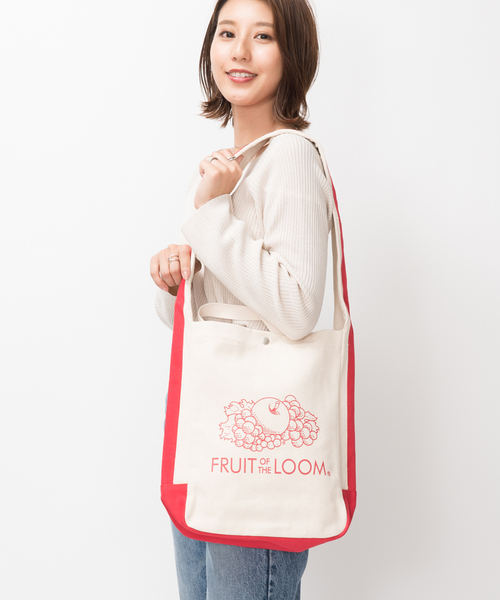 FRUIT OF THE LOOM】2TONE SHOULDER/ショルダーバッグ