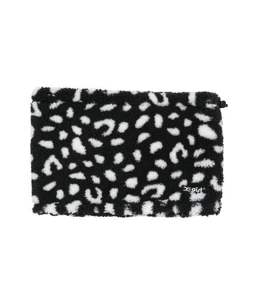 X-girl（エックスガール）の「FLUFFY NECK WARMER（ネックウォーマー/スヌード・レディース・ホワイト/マルチ/ブラック/ベージュ/レッド/パープル・ONE SIZE）」の2枚目の写真