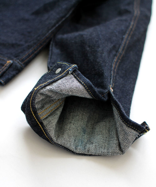 Denime（ドゥニーム）の「【MADE IN JAPAN】14.5oz ルーズ 1ST デニムジャケット WW2（デニムジャケット・メンズ・インディゴブルー・SMALL/MEDIUM/LARGE/X-LARGE）」の8枚目の写真