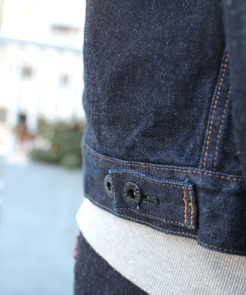 Denime（ドゥニーム）の「【MADE IN JAPAN】14.5oz ルーズ 1ST デニムジャケット WW2（デニムジャケット・メンズ・インディゴブルー・SMALL/MEDIUM/LARGE/X-LARGE）」の18枚目の写真